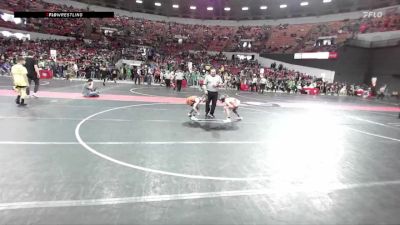 82 lbs Cons. Round 4 - Aaron Bartnick, Poynette Panther Youth Wrestling vs Braydy Salter, CrassTrained: Weigh In Club