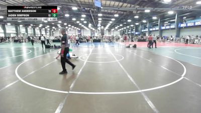 170 lbs Round Of 32 - Matthew Anderson, TN vs Jaden Simpson, NJ