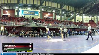 165 lbs Quarters & 1st Wb (16 Team) - Wyatt Loftis, Blair vs Chase Kaczor, Doniphan-Trumbull