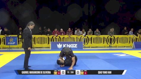Qiao Yang Han vs Gabriel Marangoni De Oliveira 2025 Pan IBJJF Jiu-Jitsu No-Gi Championship