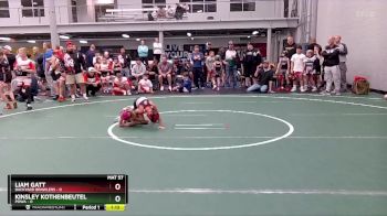 48 lbs Placement (4 Team) - Liam Gatt, Backyard Brawlers vs Kinsley Kothenbeutel, POWA