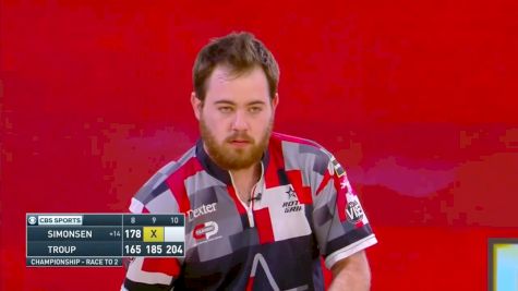Highlights: Troup, Simonsen Clash For PBA Tour Finals Title