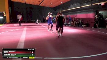 285 lbs Round 1 - Cody Koepke, Denver vs Awnan Skoda, Crestwood, Cresco