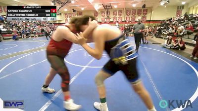 Consolation - Kayden Swanson, Barnsdall Youth Wrestling vs Kelly Wayne Tabor Jr, Berryhill Wrestling Club