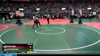 140 lbs Cons. Round 3 - Preston Ware, BUC2 vs Jaydon Scheland, GGBA