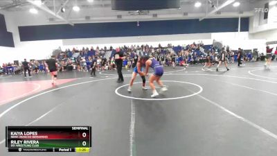 105 lbs Semifinal - Riley Rivera, 951 Wrestling Club vs Kaiya Lopes, RBWC (Rancho Bernardo)