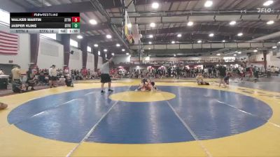 116 lbs Round 4 (12 Team) - Walker Martin, Steller Trained Thorn vs Jasper Kling, Steller Trained Fox