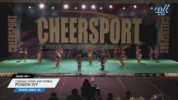 Cheaha Cheer and Tumble - Poison Ivy [2023 L3 Senior - D2 Day 1] 2023 CHEERSPORT Cartersville Classic