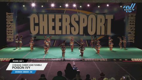 Cheaha Cheer and Tumble - Poison Ivy [2023 L3 Senior - D2 Day 1] 2023 CHEERSPORT Cartersville Classic