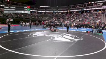 157-3A Quarterfinal - Trenton Sukle, Delta High School vs Tommy Cearns, Bennett