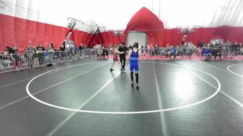 92 lbs Quarterfinal - Jayce Leclaire, X-Factor Elite Wrestling vs Blaise Gehring, Slinger Red Rhinos Wrestling Club