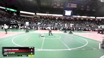 60 lbs Champ. Round 1 - Tristian Peppers, OHCA vs Jack Schifer, PWCA