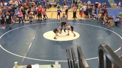 96/100 Round 5 - Jt Berry, Canisteo-Greenwood vs Wilson Parkot, Amherst Wrestling NY