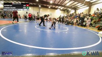 49 lbs Quarterfinal - Kutter Gay, Blackwell Wrestling Club vs Camden Holden, Ponca City Wildcat Wrestling