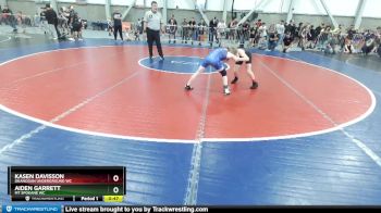 78 lbs Champ. Round 2 - Aiden Garrett, Mt Spokane WC vs Kasen Davisson, Okanogan Underground WC