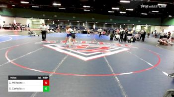 145 lbs Consi Of 16 #2 - Cameron Milheim, PA vs Sam Cartella, OH