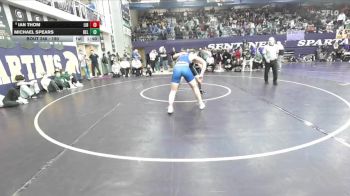190 lbs Champ. Round 2 - Ian Thom, Libby vs Michael Spears, Belgrade
