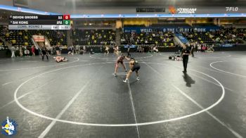 126 lbs Cons. Round 3 - Sai Kong, Apple Valley vs Devon Groess, Albert Lea Area