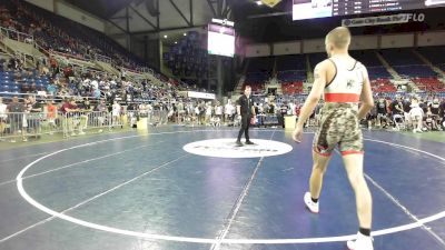 165 lbs Cons 64 #1 - Hunter Fagan-Moyer, MI vs Boden Bentley, MT