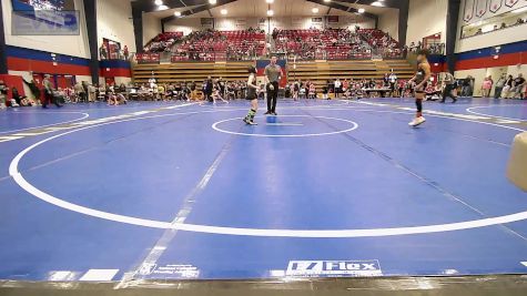 64-67 lbs Final - Hutch Landrum, HURRICANE WRESTLING ACADEMY vs Bennett Dawson, Team Tulsa Wrestling Club