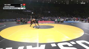 6A Boys 215 lbs Cons. Semi - Kitiona Shinkle, West Salem Boys vs Zac Ortiz, Beaverton Boys