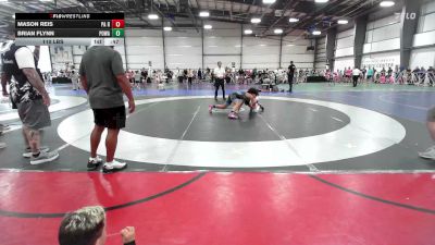 110 lbs Quarterfinal - Mason Reis, PA Revival - EL vs Brian Flynn, POWA - EL