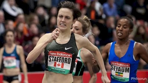 Canadian Record Holder Debues-Stafford Joins Bowerman