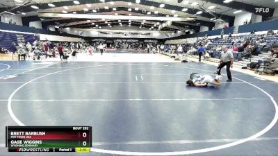 165 lbs Semifinal - Gage Wiggins, Wyoming Seminary vs Brett Barbush, Mat Town USA