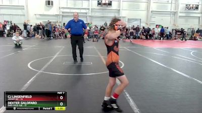 68 lbs Round 3 (4 Team) - Elijah Hill, Ohio Gold 10K vs Ryker Wenzel, Jacket WC