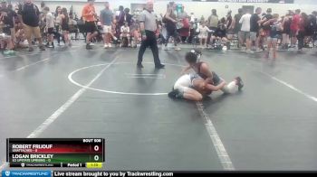 80 lbs Quarterfinal - Robert Frijouf, Unattached vs Logan Brickley, U2 Upstate Uprising