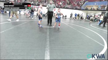 105 lbs Rr Rnd 2 - John Tiffany, Newcastle Youth Wrestling vs Wesley McCracken, Lions Wrestling Academy