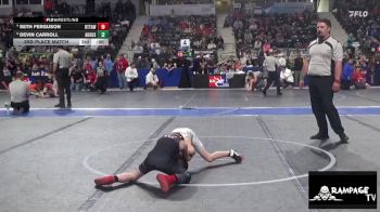 70 lbs Cons. Semi - Lane Spexarth, Brawlers vs Gus Andra, Maize