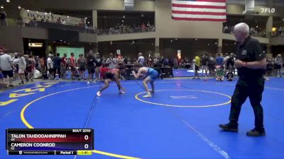 126 lbs Champ. Round 1 - Talon Tahdooahnippah, OK vs Cameron Coonrod, KS