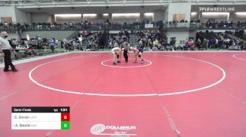 132 lbs Semifinal - Connor Doran, Ledyard vs Anthony Basile, Xavier