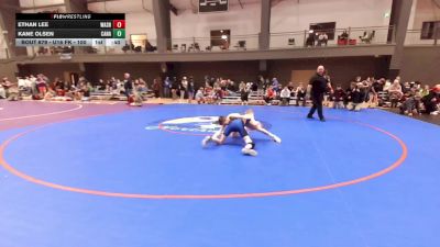 U16 FK - 100 lbs Cons. Round 2 - Kane Olsen, Canada vs Ethan Lee, Washington