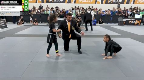 ELIZABETH AREVALO vs MAKAYLA HARRIS 2026 PBJJF Pan American Jiu-Jitsu Championships