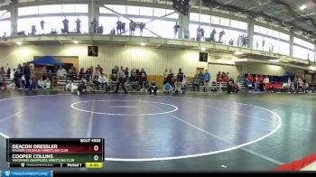 149 lbs Quarterfinal - Cooper Collins, Vincennes Grapplers Wrestling Club vs Deacon Dressler, Maurer Coughlin Wrestling Club