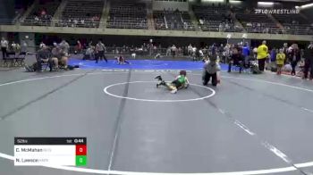 52 lbs Round Of 16 - Carter McMahan, Petersburg vs Nathan Lawson, Harrington