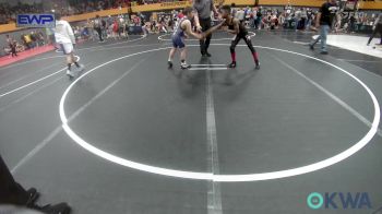 83 lbs Round Of 16 - Tristan Nealy, Mustang Bronco Wrestling Club vs Lucas Noteboom, Newcastle Youth Wrestling