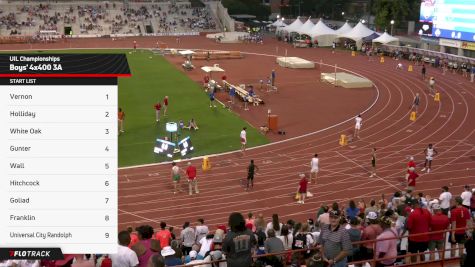 High School Boys' 4x400m Relay 3A, Finals 1