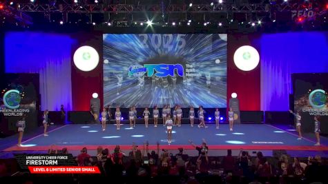 University Cheer Force - Firestorm [2025 L6 Limited Senior Small Finals] 2025 The Cheerleading Worlds
