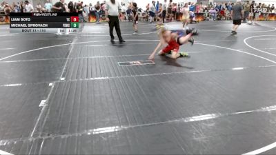 110 lbs Round 1 - Michael Sprovach, Project Destiny Wrestling Club vs Liam Soto, Team Clay