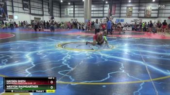 125 lbs Champ. Round 2 - Weston Baumgartner, HeadHunters vs Hayden Smith, BeastWorks Wrestling Club