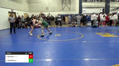 152 lbs R-64 - Ian Bucheli, Bethel Park vs Jared Goldberg, St. Edward-OH