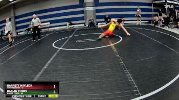 96 lbs Finals (2 Team) - Garrett Hayleck, AACO Allstars vs Darian Curry, Junior Terps