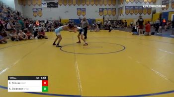 132 lbs Consi Of 32 #2 - Keith Crouse, South Dade vs Andrew Swanson, CFWA