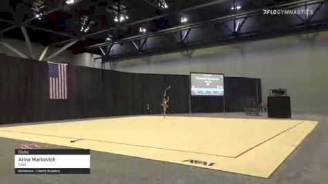 Arina Markovich - Clubs, CIGA - 2021 USA Gymnastics Championships