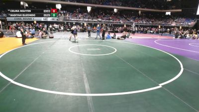 5A 130 lbs Cons. Round 1 - Celina Nguyen, Corpus Christi Veterans Memorial vs Nadiyah Elizondo, College Station