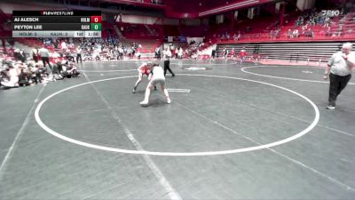 150 lbs D1 - Semi-finals (fri 7:30pm.) - Peyton Lee, Kaukauna vs AJ Alesch, Holmen