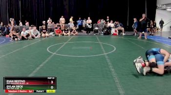 92 lbs Round 4 (8 Team) - Dylan Deck, Grit Mat Club vs Evan Restivo, Mat Assassins Black